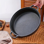 Cast Iron Pan with Dual Handles