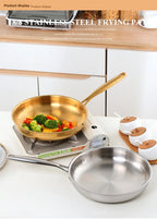 304 Stainless Steel Skillet 28cm