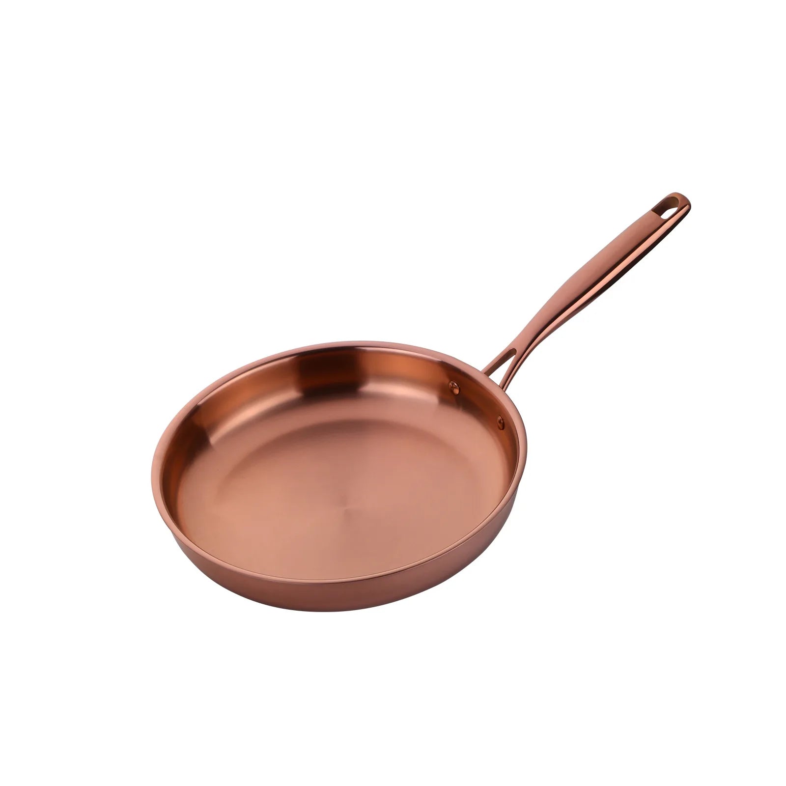 304 Stainless Steel Skillet 28cm Rose Gold 28cm