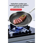 304 Stainless Steel Honeycomb Skillet