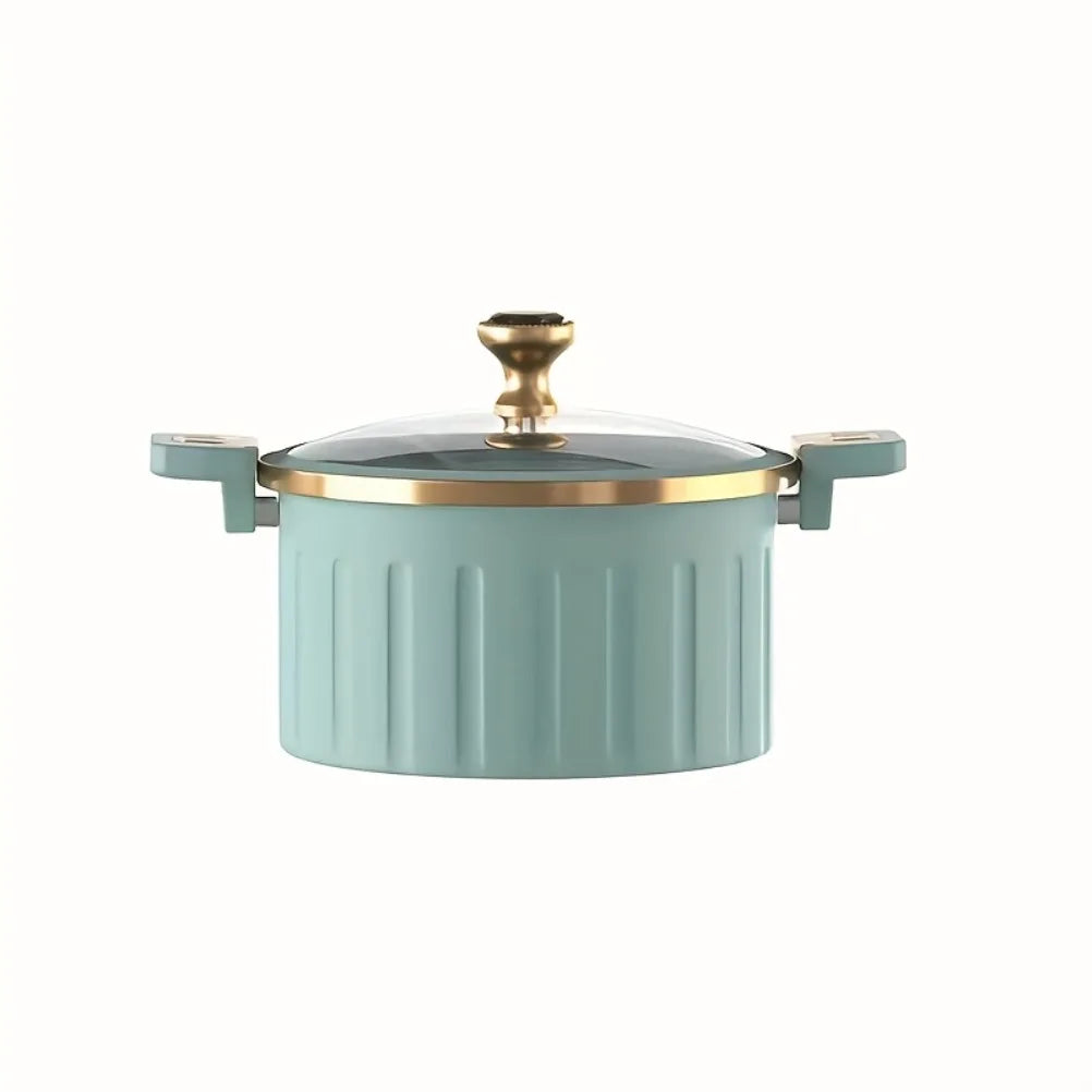 Enamel Stew Pot with Double Handles | Gas & Induction | 2 Colours