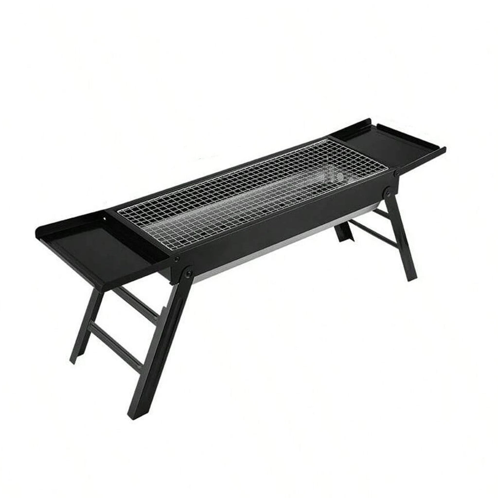 Foldable Charcoal BBQ Grill for Outdoor Use black UNITED KINGDOM