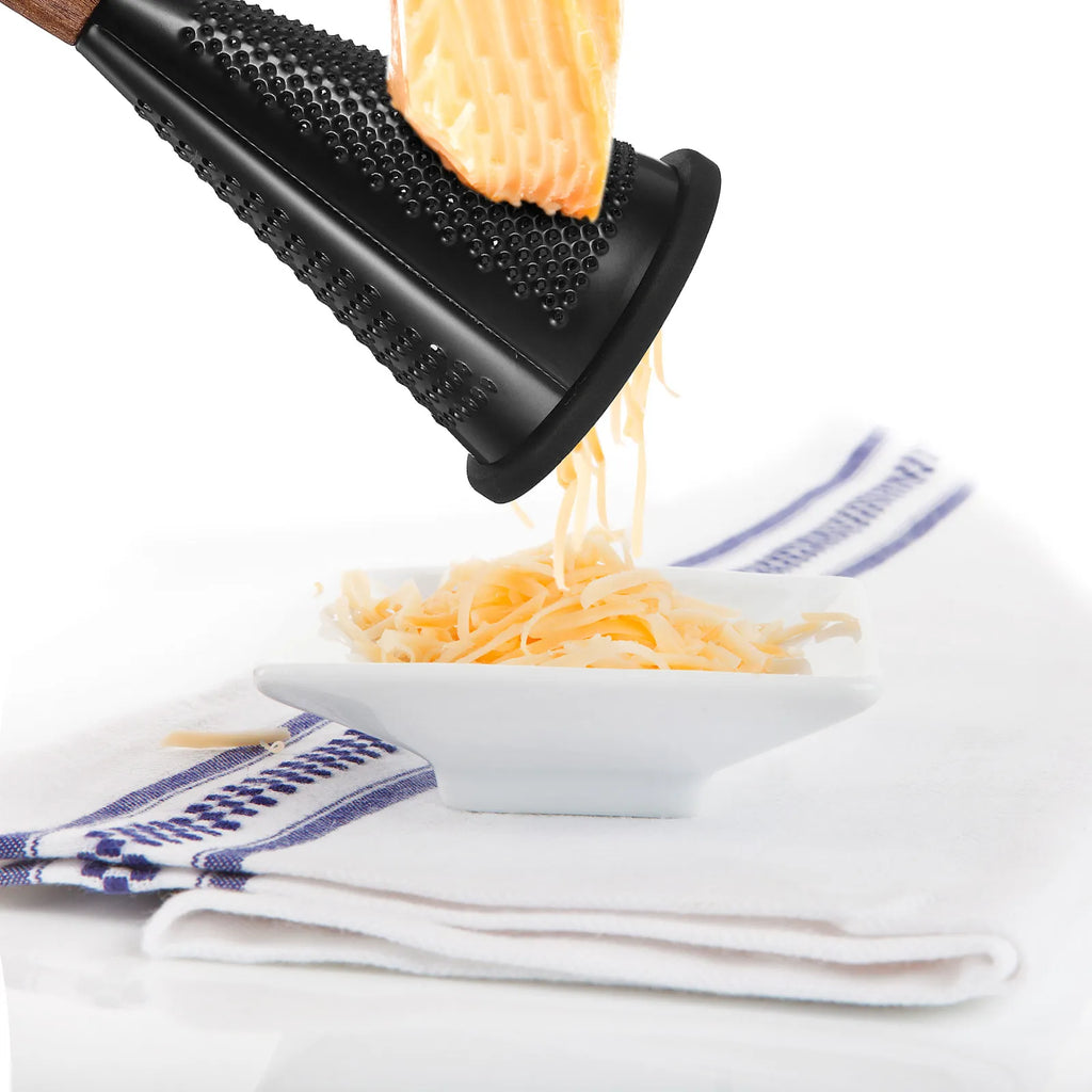 Stainless Steel Cone Grater with Wood Handle