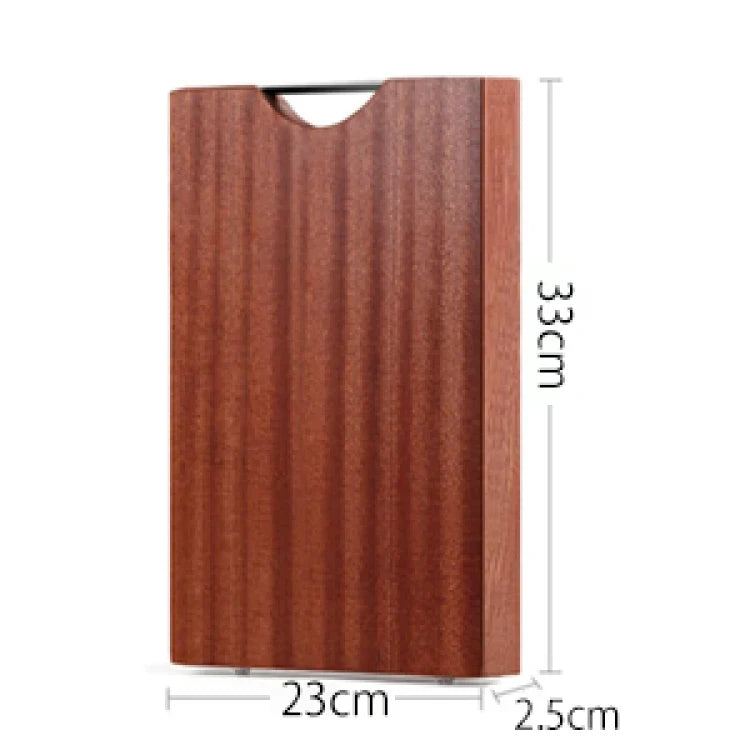 Solid Wood Rectangular Cutting Board – Eco-Friendly, Great for Chopping Fruit, Vegetables, and Everyday Kitchen Preparation 33x23x2.5cm