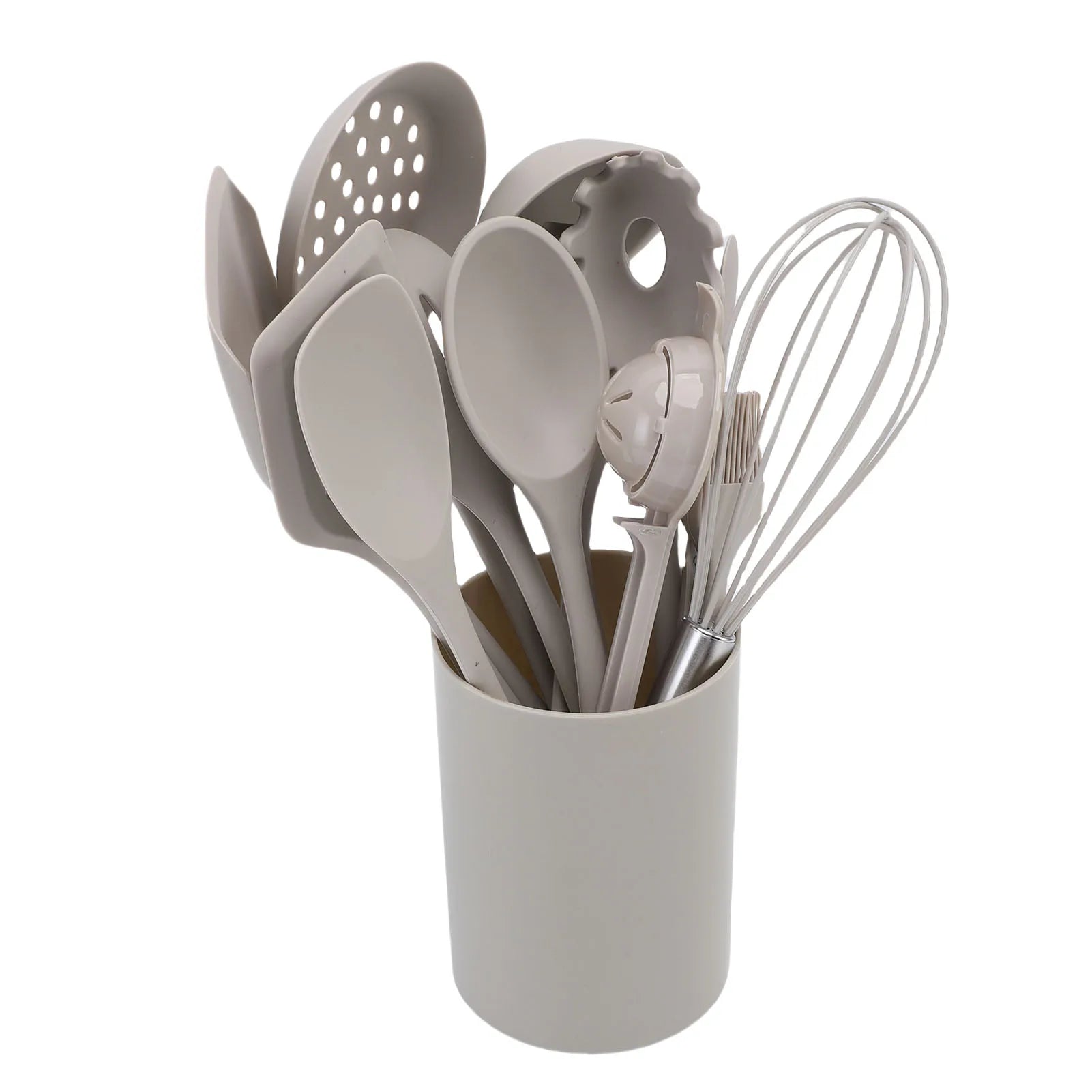 Silicone Utensil Set with Holder