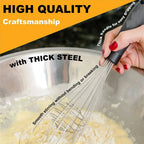 9-Piece Silicone Kitchen Utensils Set with Kitchen Utensils Storage Holder – Non-Scratch, Heat Resistant & Dishwasher Safe
