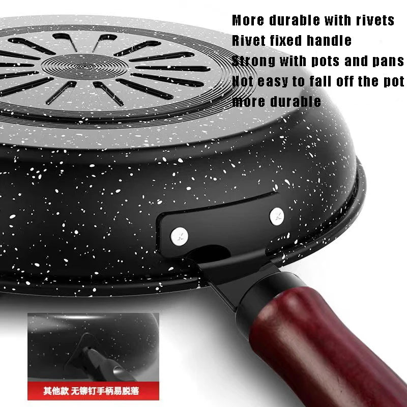 Non-Stick Frying Pan – Skillet for Eggs, Pancakes, Meat, Fish, Searing, Sautéing &amp; Everyday Cooking, Gas & Induction Compatible, Available in 24cm, 26cm & 28cm with Optional Lid