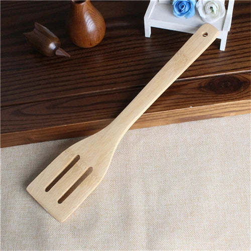 Bamboo Kitchen Utensil Set — 6 Piece