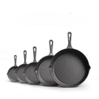 pre-seasoned cast iron skillet
