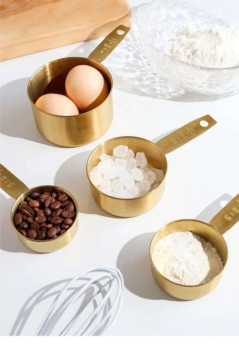 Stainless Steel Measuring Spoon & Cup Set