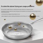 Pure Titanium Hammered Skillet 28cm
