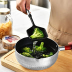 Stainless Steel Handle Silicone Kitchen Utensil Set – Cooking Utensils for Non-Stick Cookware – Spatula, Ladle, Turner & More – Available in Multiple Sets (5 Pieces / 6 Pieces)