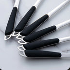 6-Piece Stainless Steel Kitchen Utensil Set with Ergonomic Handles