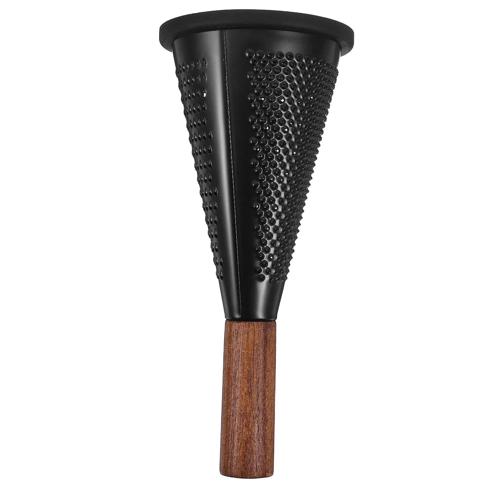 Stainless Steel Cone Grater with Wood Handle