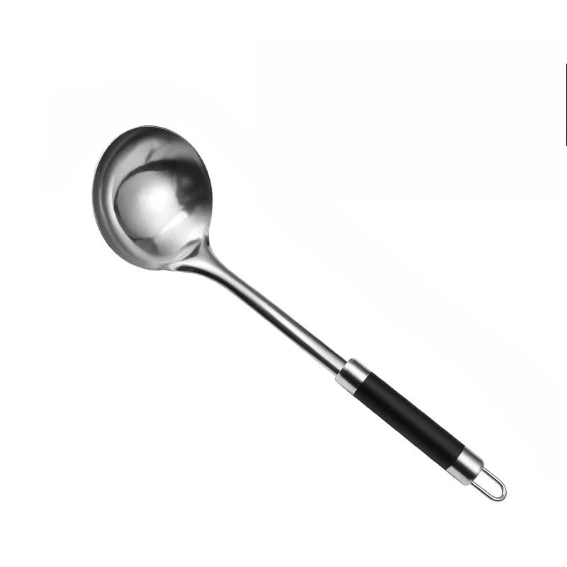 Stainless Steel Cooking Utensil Set — Available in Different Sets or Individual Kitchen Utensils Stainless steel Soup ladle 1-Piece