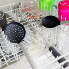 9-Piece Silicone Kitchen Utensils Set with Kitchen Utensils Storage Holder – Non-Scratch, Heat Resistant & Dishwasher Safe