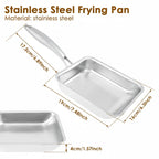 Stainless Steel Tamagoyaki Japanese Omelette Pan