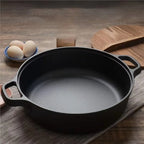 Cast Iron Pan with Dual Handles