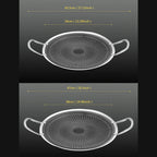 Stainless Steel BBQ Grill Pan
