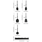 Stainless Steel Handle Silicone Kitchen Utensil Set – Cooking Utensils for Non-Stick Cookware – Spatula, Ladle, Turner & More – Available in Multiple Sets (5 Pieces / 6 Pieces)