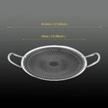 Stainless Steel BBQ Grill Pan 34CM