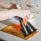 Stainless Steel Cone Grater with Wood Handle