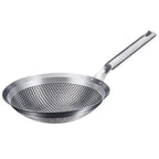 Stainless Steel Round Skimmer & Mesh Strainer – Colander Sieve for Draining, Frying, and Filtering, Available in Multiple Sizes: 22cm, 24cm, 26cm, 28cm