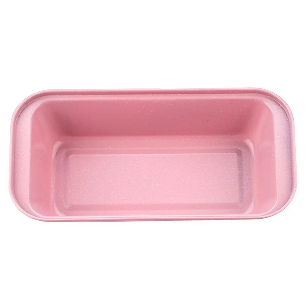 Pink Non-Stick Carbon Steel Baking Pan, Mold & Baking Tray – Available in 5 Different Shapes & Sizes – Heat-Resistant with Rust-Resistant China Mainland Pink Non-Stick Loaf Pan
