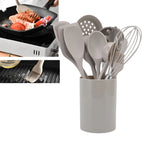 Silicone Utensil Set with Holder