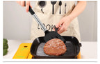 Silicone Kitchen Utensils Set with Stainless Steel Handles – Non-Stick, Heat-Resistant Cooking Utensils for Everyday Cooking & Baking, Available in 4 Colours & Multiple Set Sizes