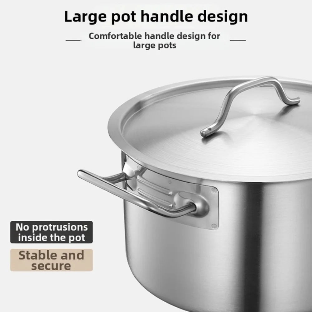 Stainless Steel Saucepan with Lid - Available sizes: 16cm, 18cm, 20cm, 22cm, 24cm