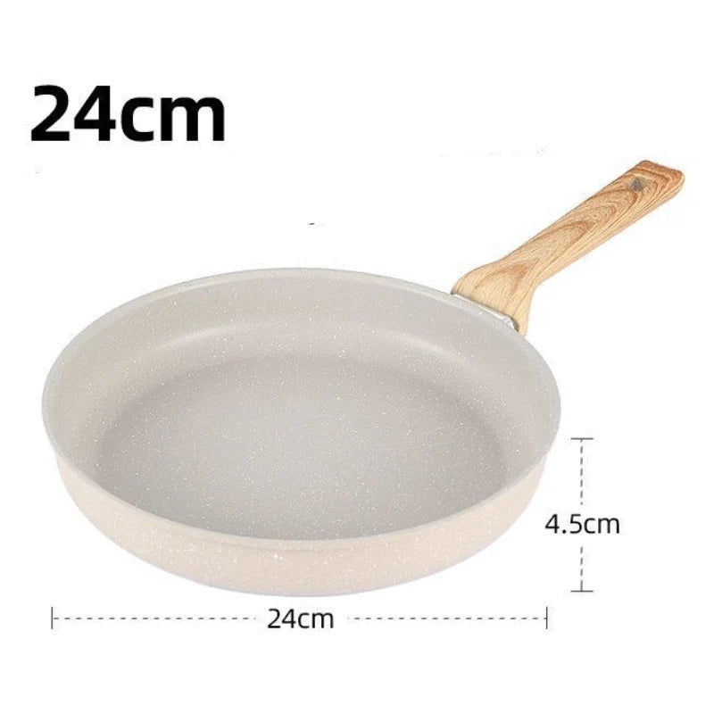 Maifan Stone Non-Stick Frying Pan – PFOA Free, Induction Compatible | 22cm, 24cm, 26cm & 28cm 24cm