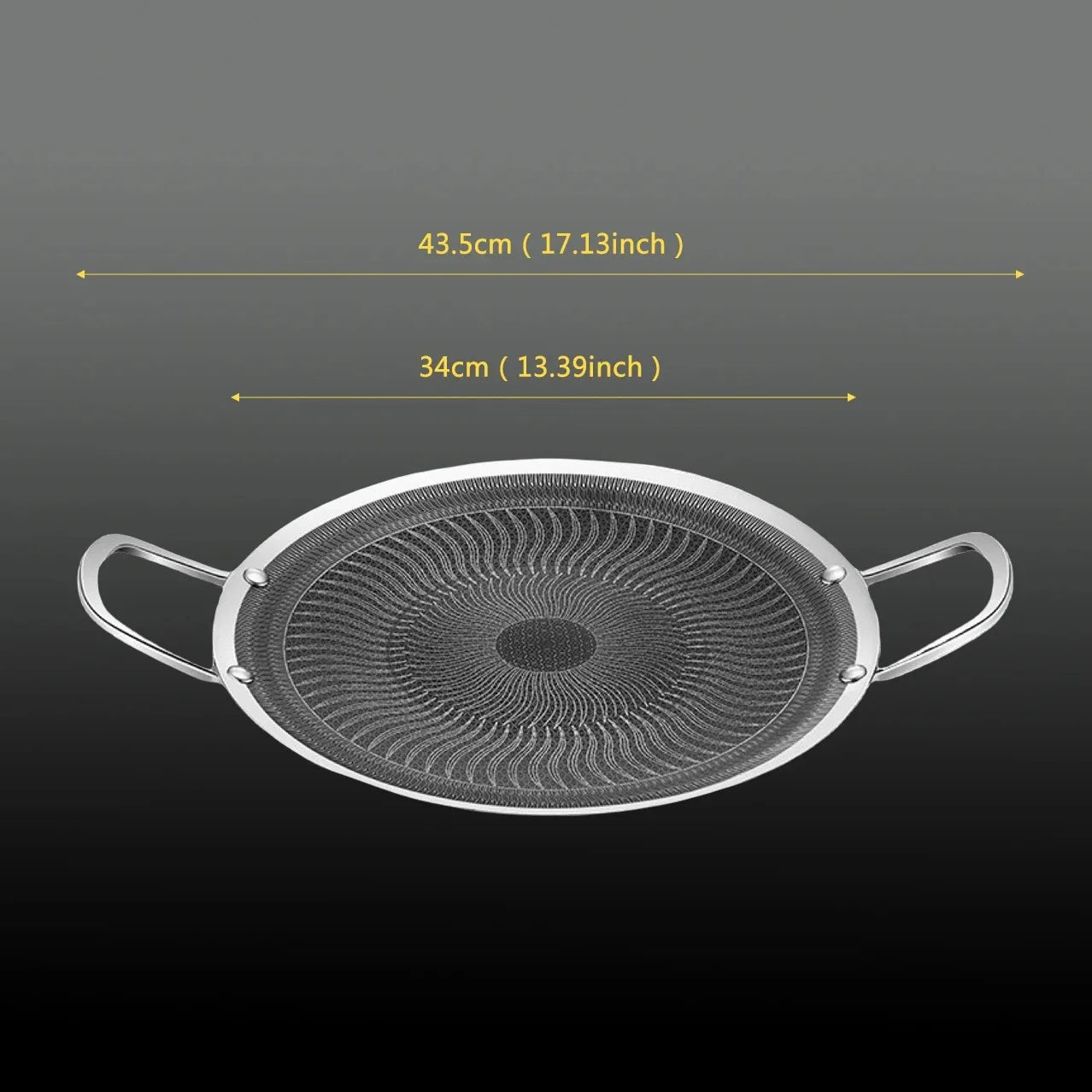 Stainless Steel BBQ Grill Pan