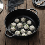 Cast Iron Pan with Dual Handles