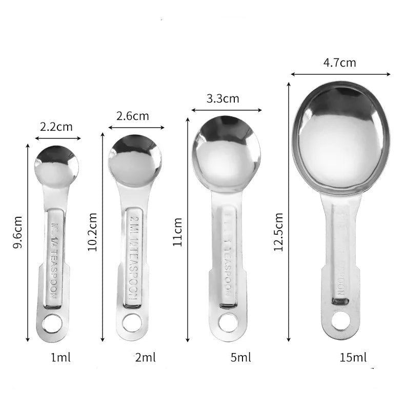 Stainless Steel Measuring Spoon & Cup Set