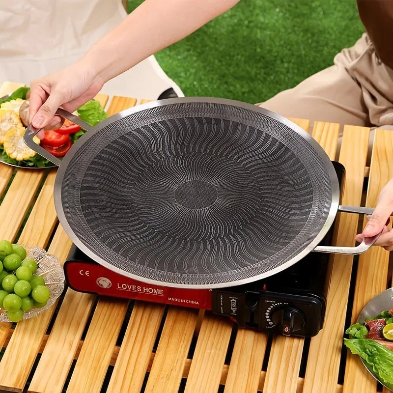 Stainless Steel BBQ Grill Pan