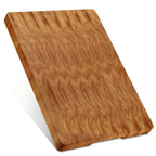 Teak Wood End Grain Cutting Board with Hidden Handles – Rectangular | 34cm & 42cm