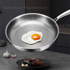Titanium Coated Stainless Steel Skillet