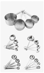Stainless Steel Measuring Spoon & Cup Set