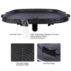 BBQ Grill Pan With Maifan Stone Coated Surface Portable Nonstick Griddle For Indoor Outdoor