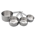 Stainless Steel Measuring Spoon & Cup Set Measuring Cup Set - Silver
