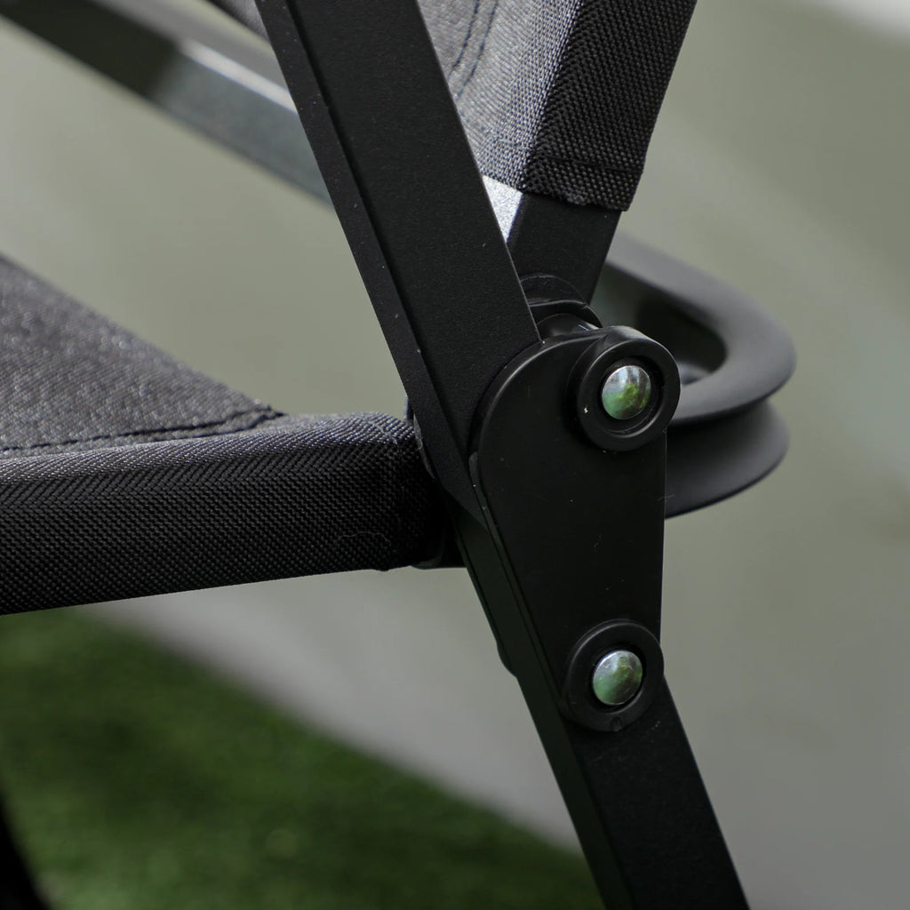 Oxford Fabric Folding Camping Chair | Lightweight & Portable | 2 Colours