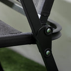 Oxford Fabric Folding Camping Chair | Lightweight & Portable | 2 Colours