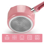 Non-Stick Aluminium Saucepan with Lid – Induction & Gas Compatible, Available in 1.4L & 2.2L