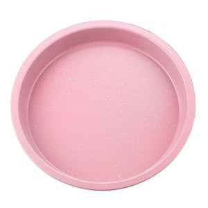 Pink Non-Stick Round Baking Pan
