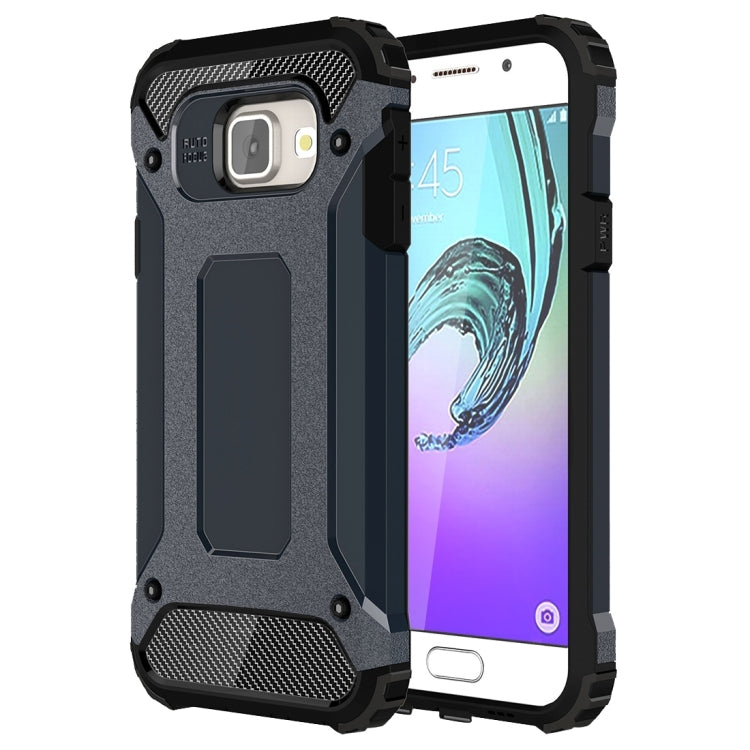For Galaxy A3 (2016) / A310 Tough Armor TPU + PC Combination Case, For Galaxy A3 (2016) / A310 For Galaxy A3 (2016) A310 Dark Blue