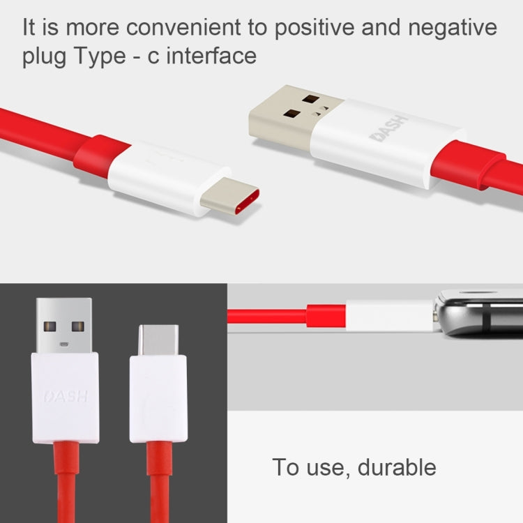 For OnePlus Phone Flash Charging USB to Type-C Data Cable, Length: 1m – Durable Build, Easy to Use