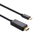 1.8m HDMI Male to USB-C / Type-C Male Adapter Cable – Data Transmission, TPU