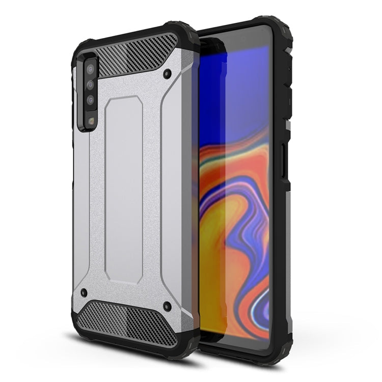 / A750 Magic Armor TPU + PC Combination Case, Galaxy A7 (2018) – TPU, For Galaxy A7 (2018) Galaxy A7 (2018) Grey