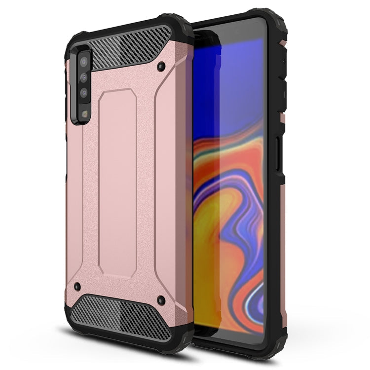 / A750 Magic Armor TPU + PC Combination Case, Galaxy A7 (2018) – TPU, For Galaxy A7 (2018) For Galaxy A7 (2018) Rose Gold